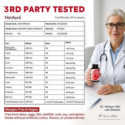 HerAuré Vaginal Probiotic